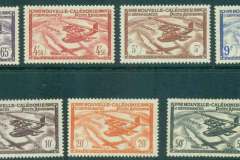 New Caledonia 1942-43 Air mail Vichy Issue