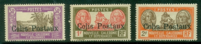 New-Caledonia-1930-Parcel-Post-Opts-MUH
