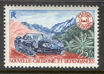 New Caledonia 1968 Auto Safari MUH