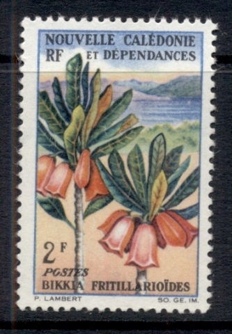 New Caledonia 1964 Flowers 2f