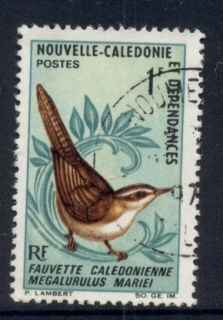 New Caledonia 1967 Birds 1f