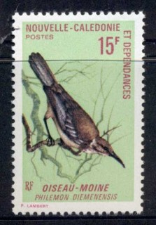 New Caledonia 1970 Birds 15f