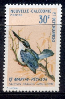 New Caledonia 1970 Birds 30f