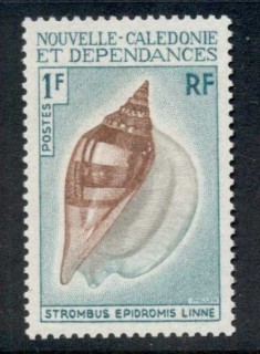 New Caledonia 1970 Shells 1f