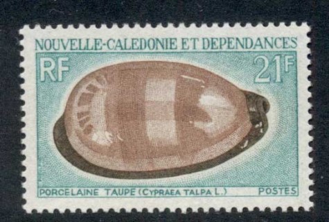 New Caledonia 1970 Shells 21f