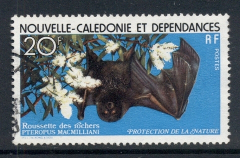 New Caledonia 1978 Nature Protection Flying Fox