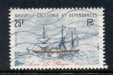 New Caledonia 1981 Ship 25f