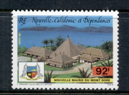 New Caledonia 1987 New Town Hall