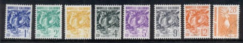 New Caledonia 1988-93 Bird, Kagu Asst