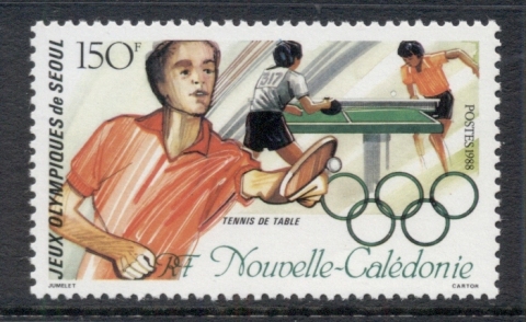 New Caledonia 1988 Summer Olympics Seoul