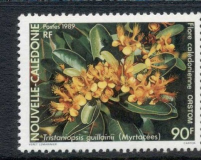 New Caledonia 1989 Flowers Indigenous Flora