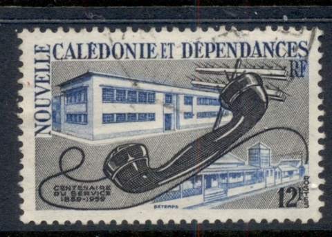 New Caledonia 1960 Telephone Exchange 12f
