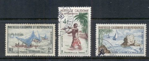 New Caledonia 1962 Fishing & Sailing