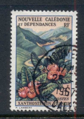 New Caledonia 1964-65 Flowers 3f