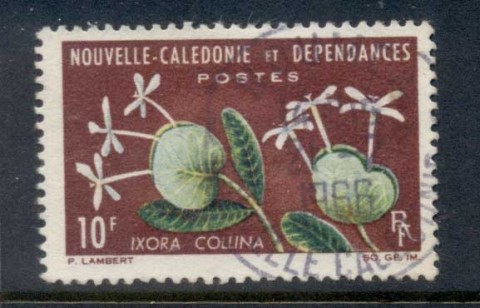 New Caledonia 1964-65 Flowers 10f