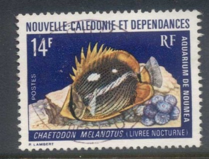 New Caledonia 1973 Noumea Aquarium 14f