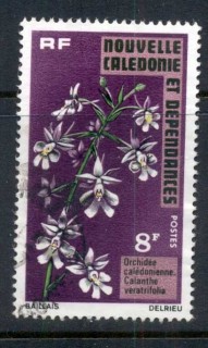 New Caledonia 1975 Flowers 8f