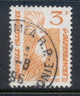 New Caledonia 1985-86 Kagu, Bird 3f