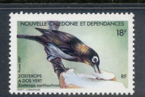 New Caledonia 1987 Birds 18f