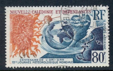 New Caledonia 1973 World Meterological day