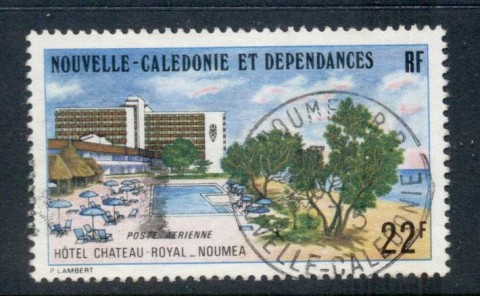 New Caledonia 1975 Hotel Chateau Royal