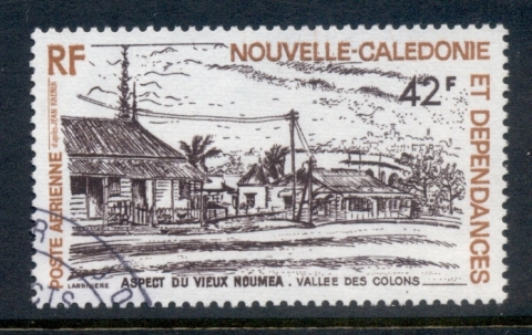 New Caledonia 1977 Painting, Valley of the Settlers