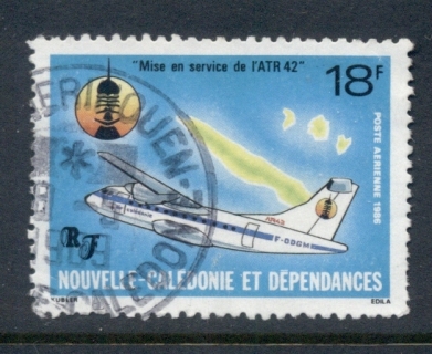 New Caledonia 1986 Inaugural Air Service