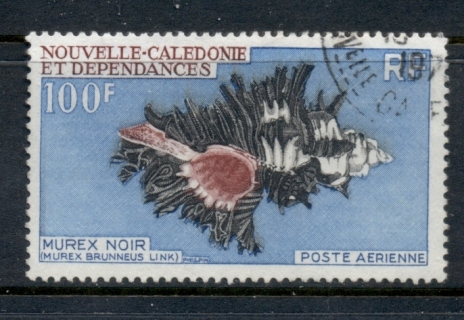 New Caledonia 1969 Black Murex Shell 100f