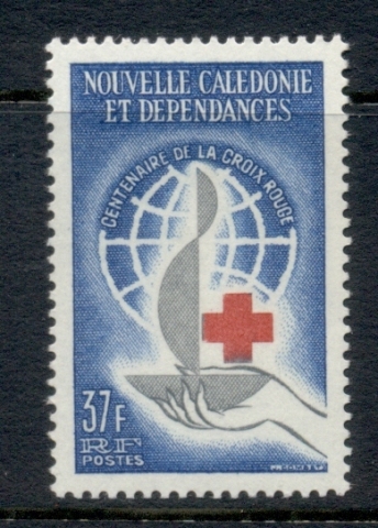 New Caledonia 1963 Red Cross Centenary