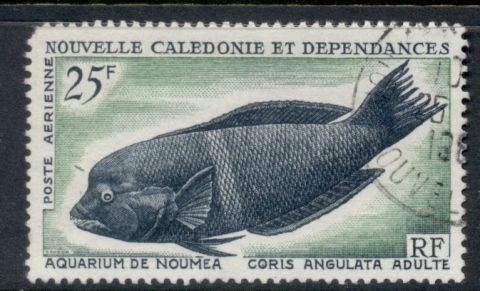 New Caledonia 1965 Noumea Aquarium 25f Fish