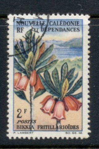 New Caledonia 1964-65 Flowers 2f