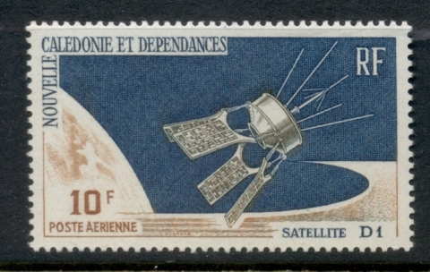 New Caledonia 1966 D-1 Satellite