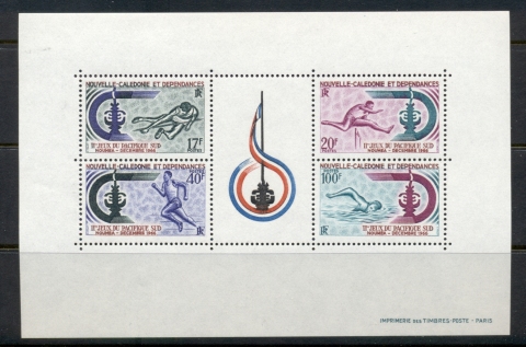 New Caledonia 1966 South Pacific Games MS