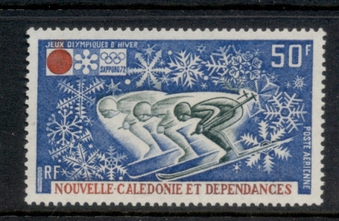 New Caledonia 1970 Winter Olympics Grenoble