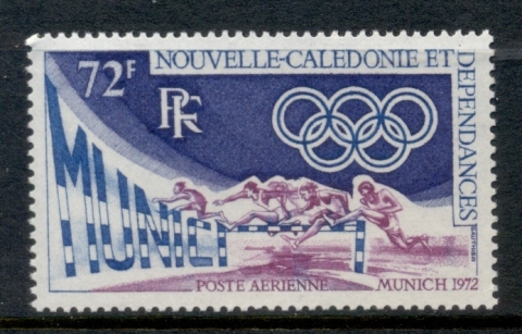 New Caledonia 1972 Summer Olympics Munich