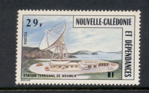 New Caledonia 1977 Ground Satellite Station