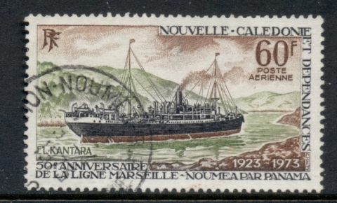 New Caledonia 1973 Panama canal