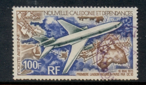 New Caledonia 1973 DC-10 Airplane