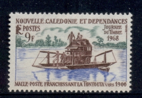 New Caledonia 1968 Stamp day