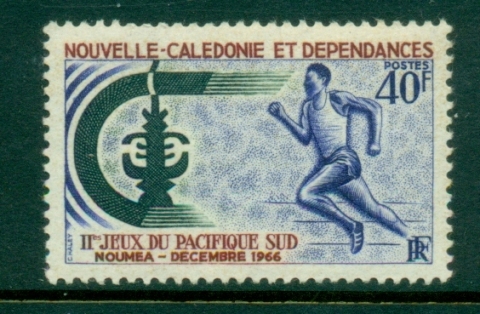 New Caledonia 1966 South Pacific Games 40f