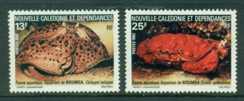 New Caledonia 1982 Marine Life