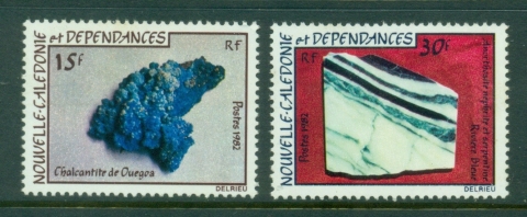 New Caledonia 1982 Minerals