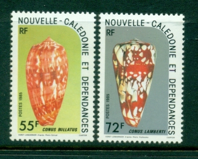 New Caledonia 1985 Seashells