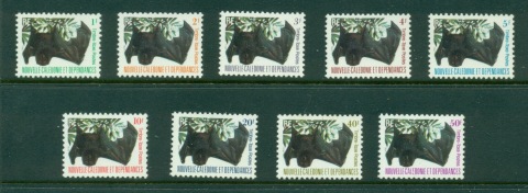 New Caledonia 1983 Postage Dues Bats