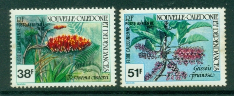 New Caledonia 1981 Flowers