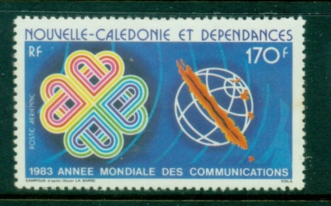 New Caledonia 1983 World Communications year