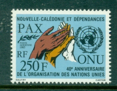 New Caledonia 1985 UN 40th Anniv