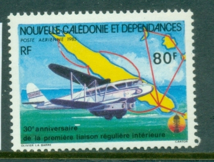 New Caledonia 1985 Internal Air Services