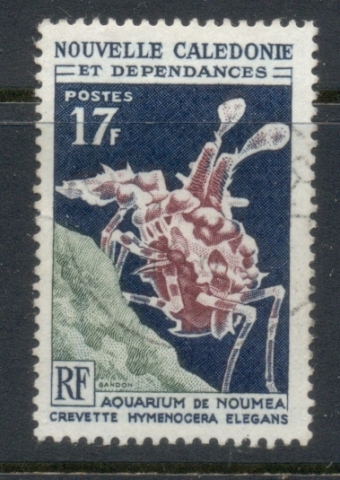 New Caledonia 1964 Noumea Aquarium 17f