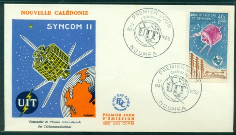 New Caledonia 1965 ITU Centenary FDC